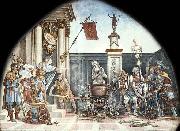 Torture of St John the Evangelist Filippino Lippi